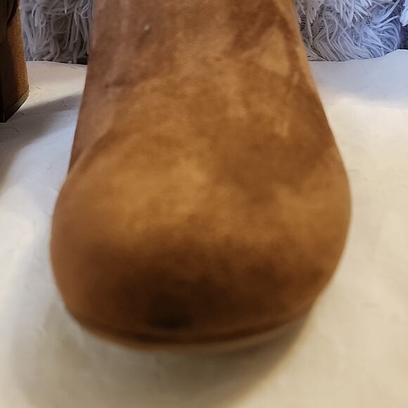 Kenneth Cole Reaction Women's Road Stretch Cognac Dress Booties Size 9 - Picture 5 of 16